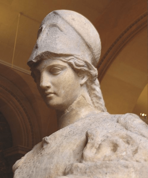 Atenea Diosa de la Sabiduría, la Artesanía y la Guerra (Minerva)